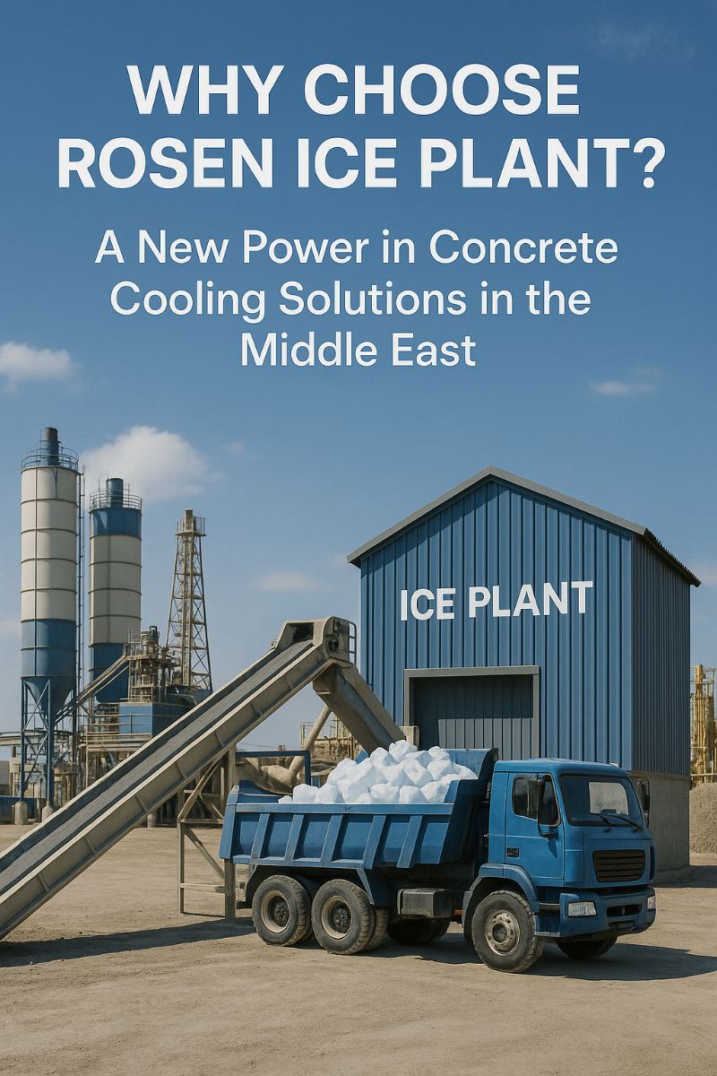 Why Choose Rosen Ice Plant? | A New Power in Concrete Cooling Solutions in the Middle East
