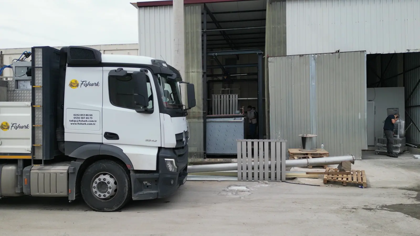 15 Ton Block Ice Machine and Cold Storage Project Successfully Completed for FISHARK Seafood