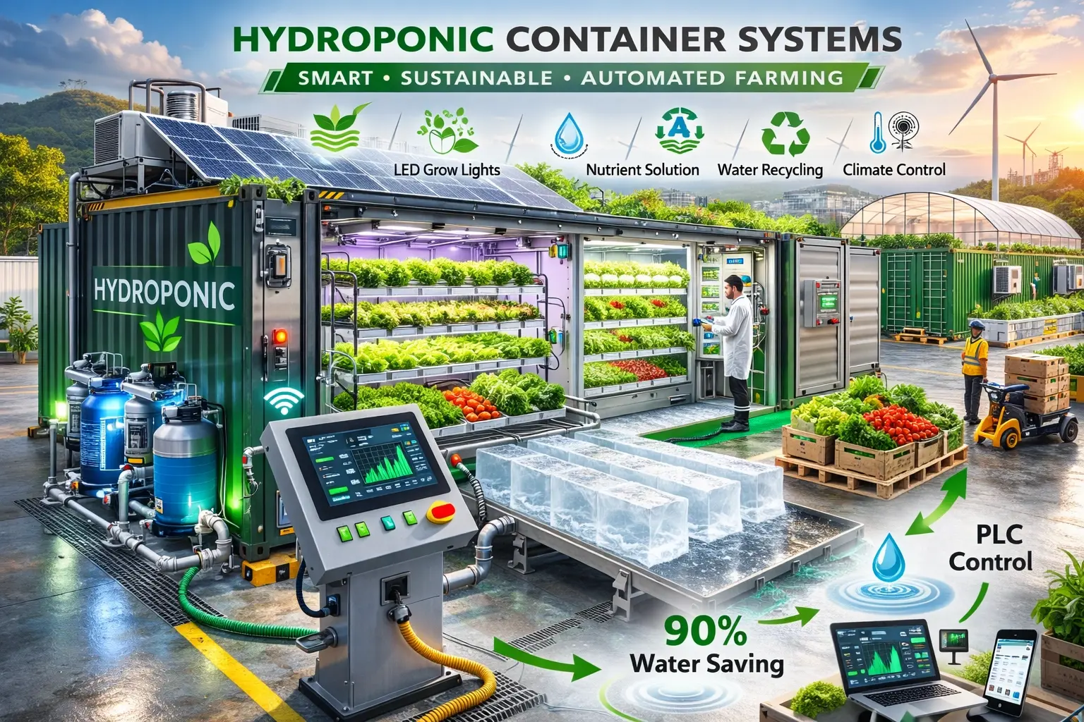 Hydroponic Container Systems
