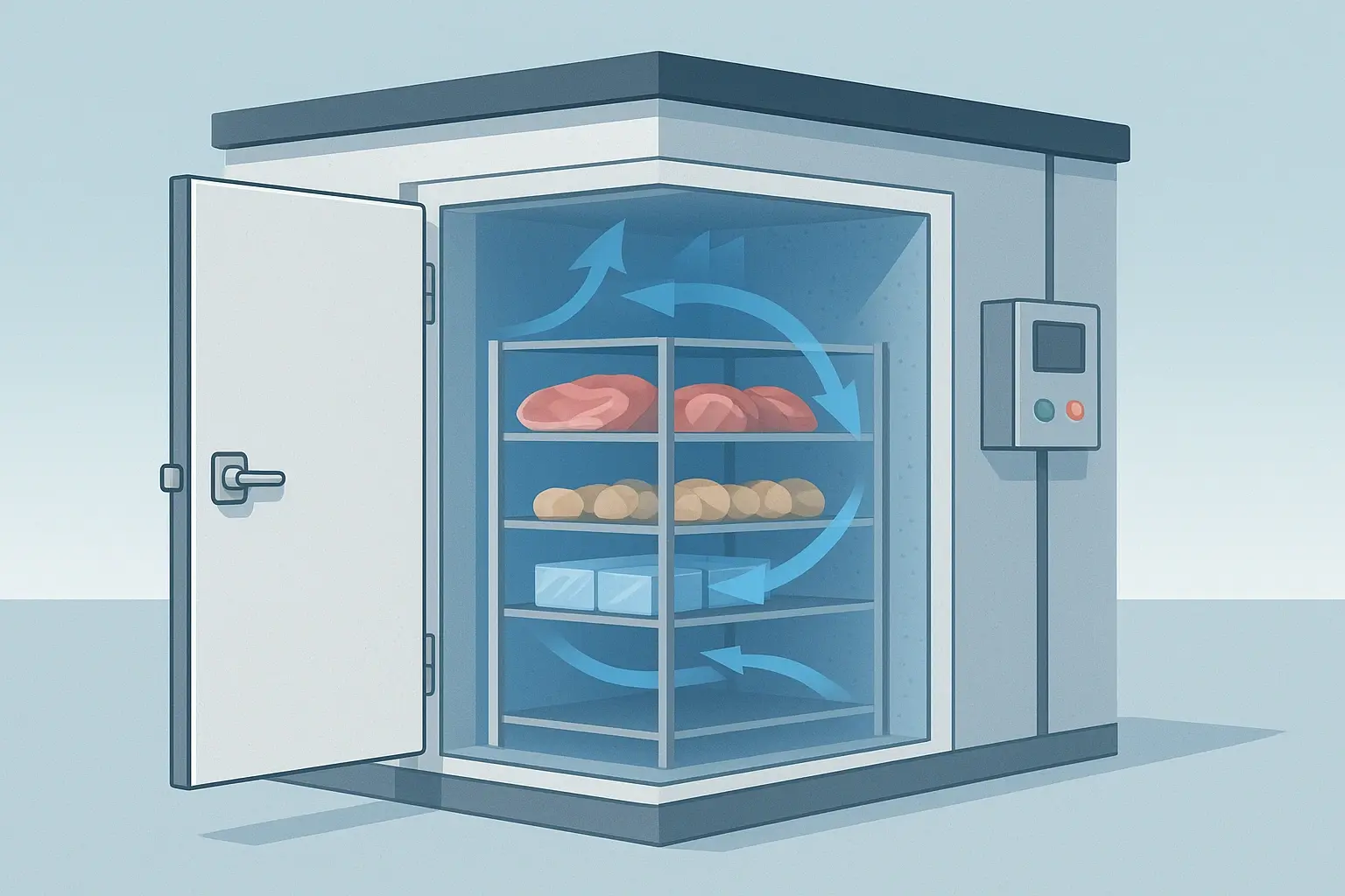 The Role of Blast Freezer Technology in Food Safety and Export