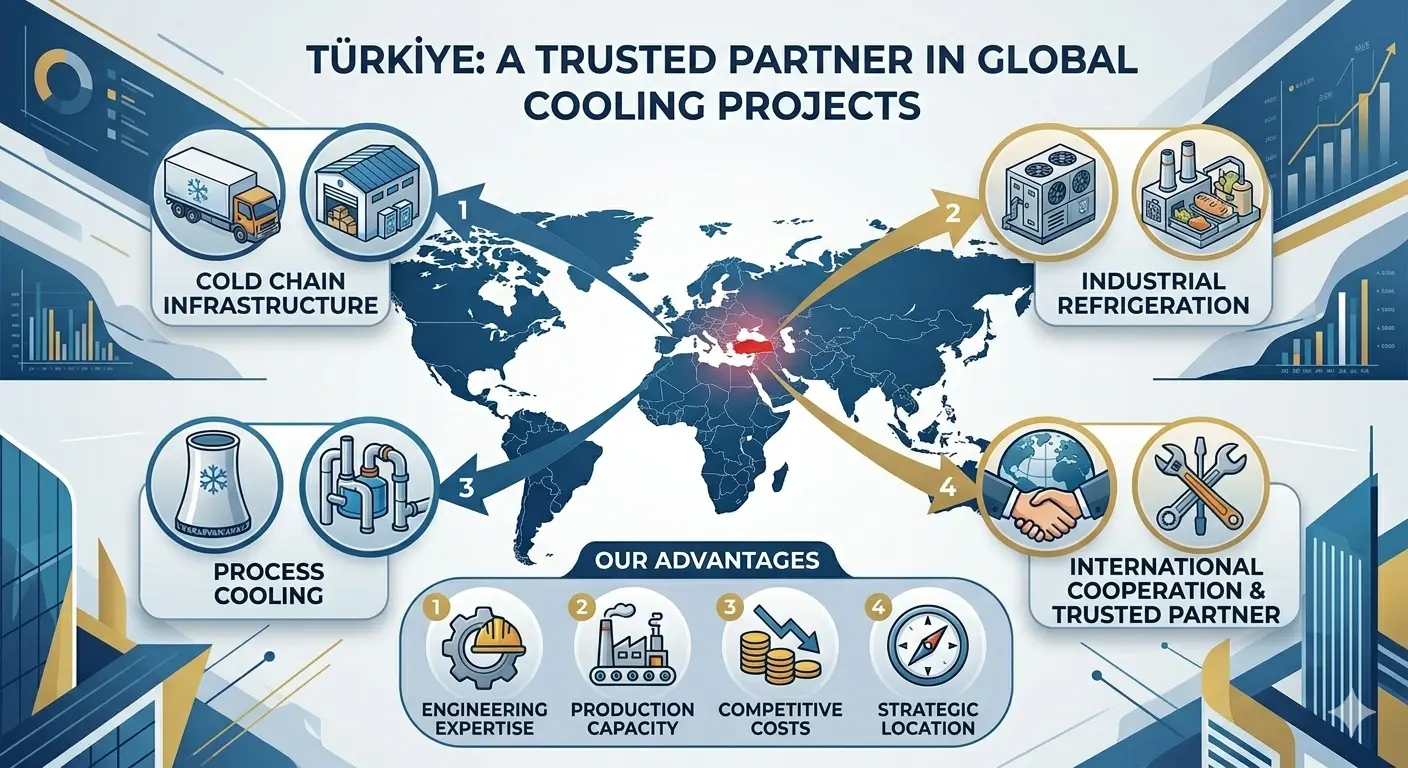 Türkiye’s Role in Global Cooling Projects